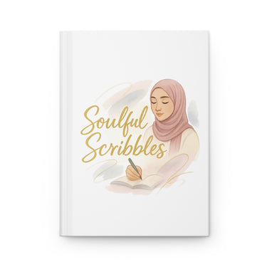 Soulful Scribbles Journal – Elegant Hardcover for Inspiration - Modestly Vogue